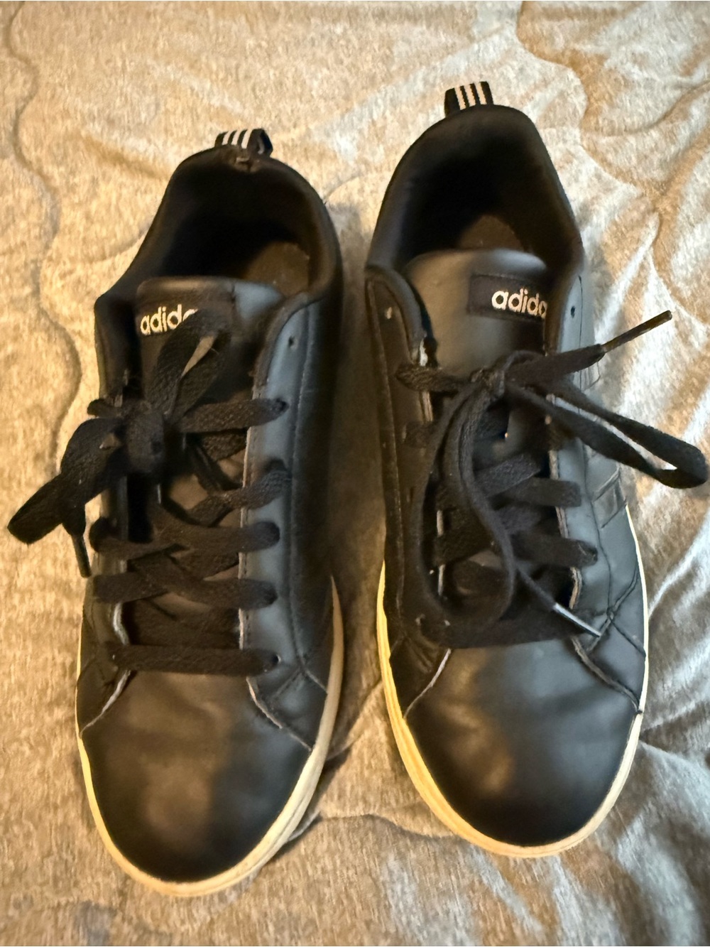 adidas Black Sneakers with white accent